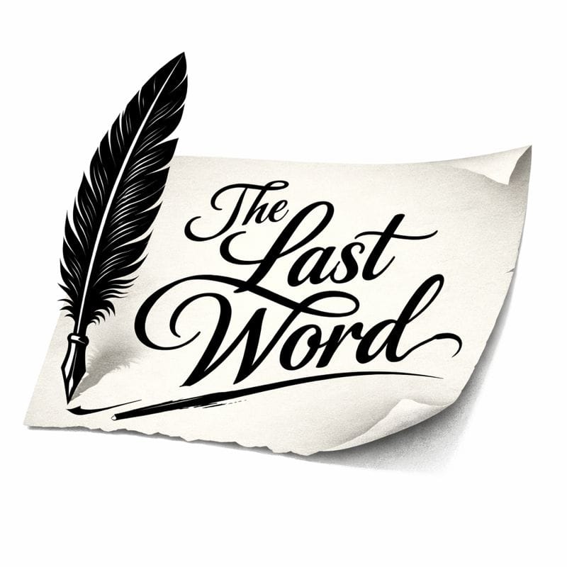 THE LAST WORD